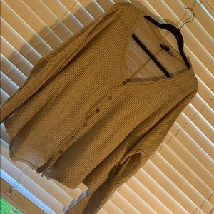 URBAN OUTFITTERS Long Sleeve Button Up Sweater